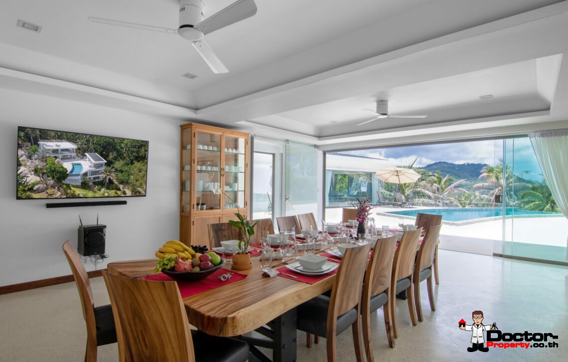 Spacious 5 Bedroom Pool Villa in Chaweng Noi, Koh Samui – For Sale